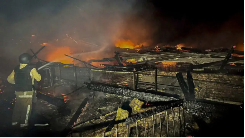 Russia Unleashes Fresh Drone Barrage on Ukraine Night Skies Turn Into Battlefield Again